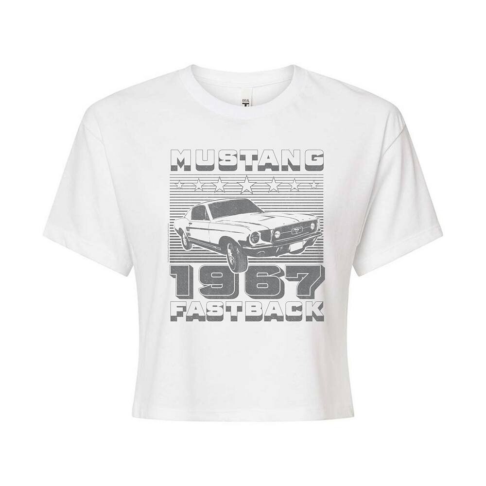 Укороченная футболка Ford Mustang Fastback для юниоров Licensed Character, белый
Укороченная футболка Ford Mustang Fastback для юниоров Licensed Character, белый
