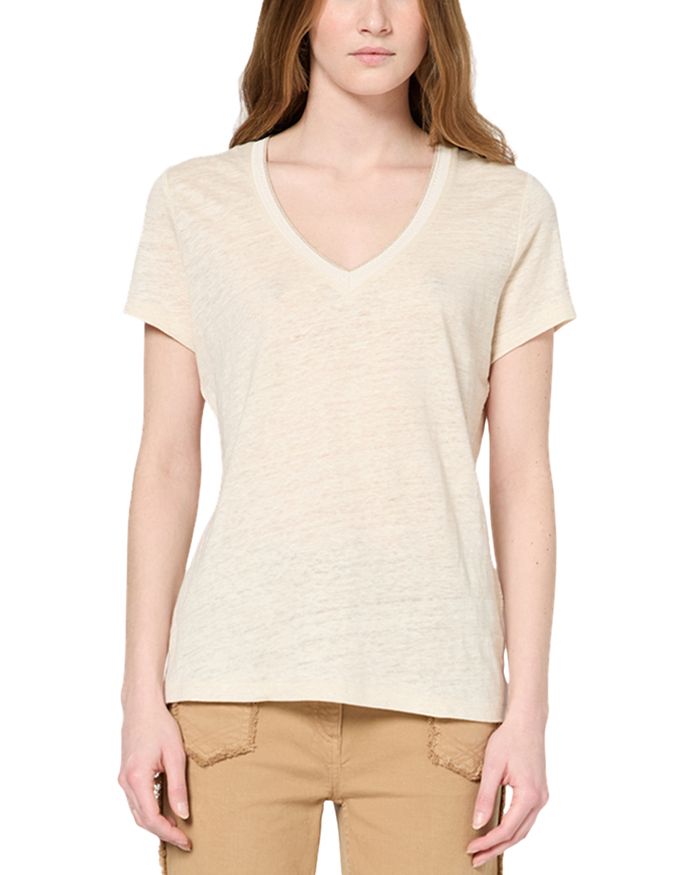 Футболка из льна Gilberte Gerard Darel, коричневый/бежевый
Футболка из льна Gilberte Gerard Darel, коричневый/бежевый