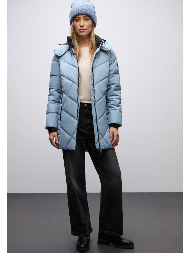 Street One Зимняя куртка светло-голубого цвета
Street One Зимняя куртка светло-голубого цвета