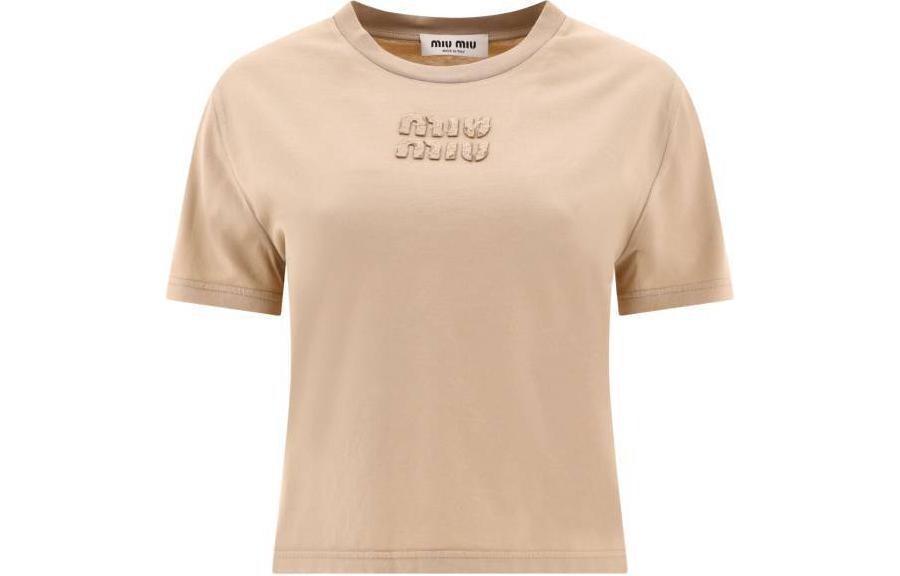 Футболка женская Miu Miu, бежевый
Футболка женская Miu Miu, бежевый
