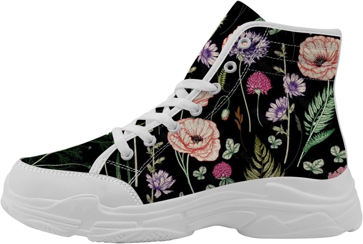 Женские кеды на высокой подошве, цветочные текстильные туфли, подарок для нее и для него Quorax, белый/черный/зеленый
Женские кеды на высокой подошве, цветочные текстильные туфли, подарок для нее и для него Quorax, белый/черный/зеленый