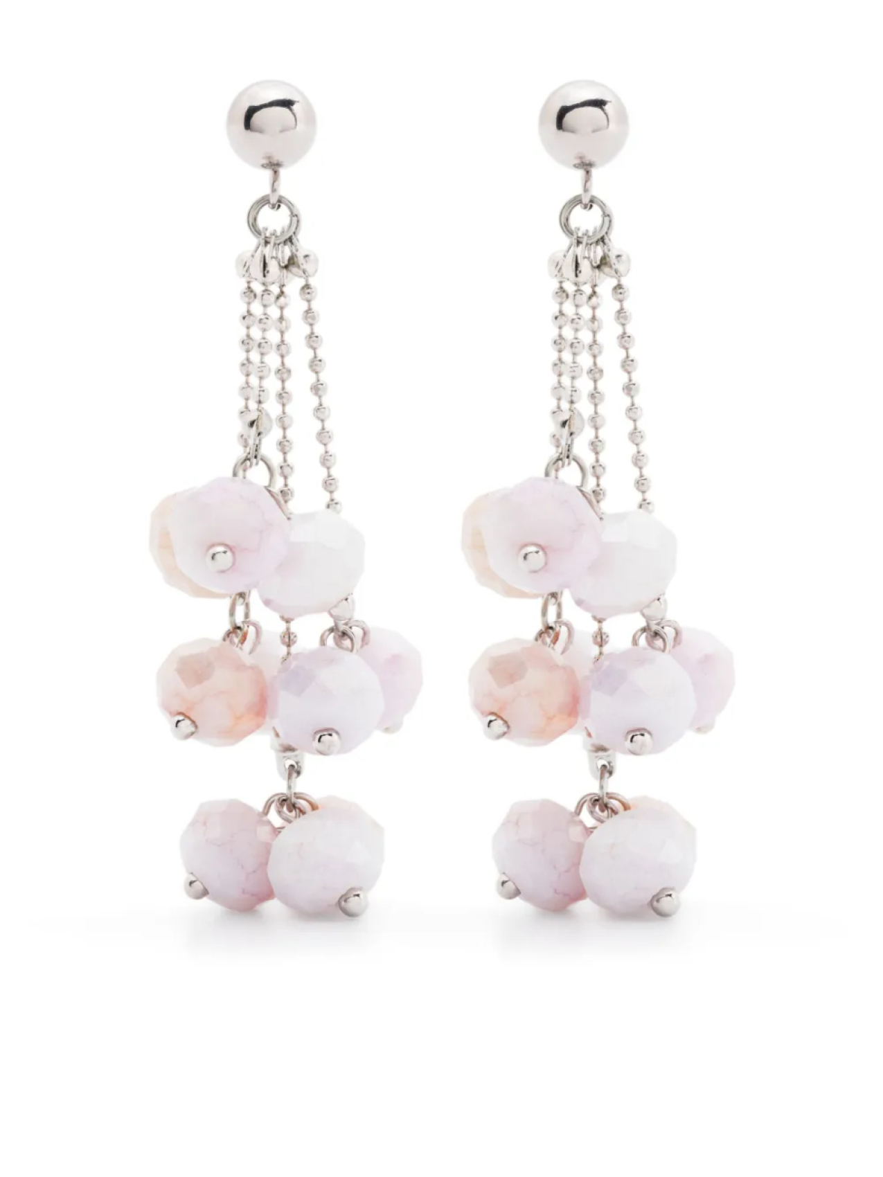 Peserico серьги-подвески с кристаллами, розовый
Peserico серьги-подвески с кристаллами, розовый