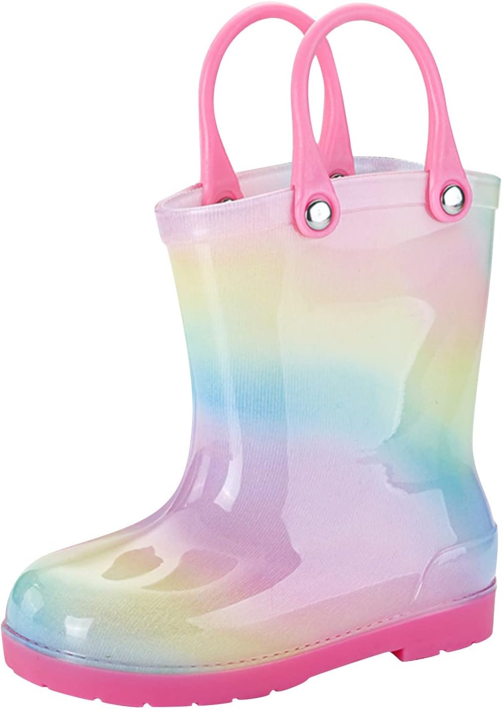Детские резиновые сапоги с радужным узором для мальчиков и девочек, с удобными ручками для надевания, водонепроницаемые сапоги для игр на улице, детские Generic, B
Детские резиновые сапоги с радужным узором для мальчиков и девочек, с удобными ручками для надевания, водонепроницаемые сапоги для игр на улице, детские Generic, B