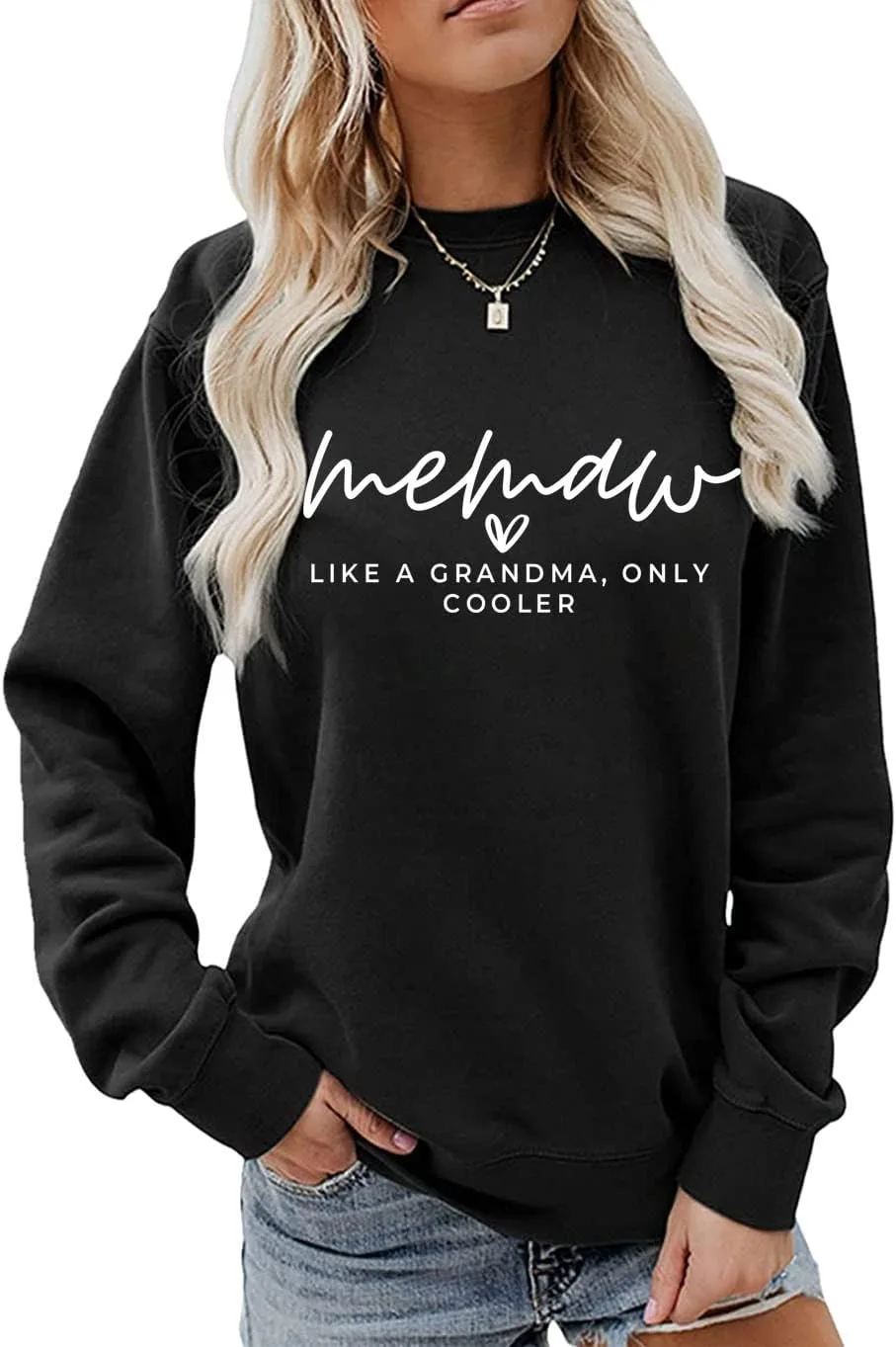 Толстовка Memaw Like A Grandma Only Cooler, женская, свободного кроя Quzawgohe
Толстовка Memaw Like A Grandma Only Cooler, женская, свободного кроя Quzawgohe