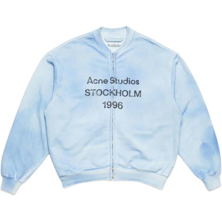 Acne Studios Замковая толстовка, Gray Blue
Acne Studios Замковая толстовка, Gray Blue