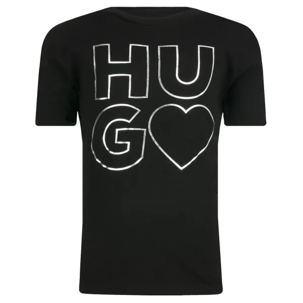 Футболка стандартного кроя Hugo, черный
Футболка стандартного кроя Hugo, черный