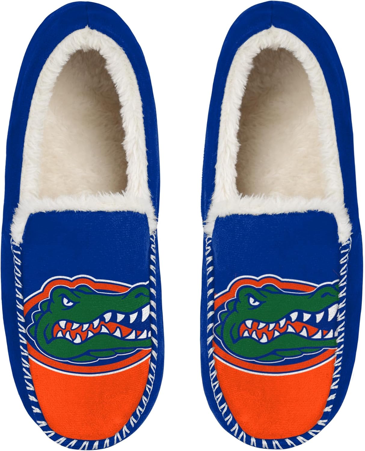 Мужские мокасины FOCO NCAA с большим логотипом и цветными блоками - официально лицензированная, удобная обувь в командных цветах и с логотипом, Florida Gators
Мужские мокасины FOCO NCAA с большим логотипом и цветными блоками - официально лицензированная, удобная обувь в командных цветах и с логотипом, Florida Gators