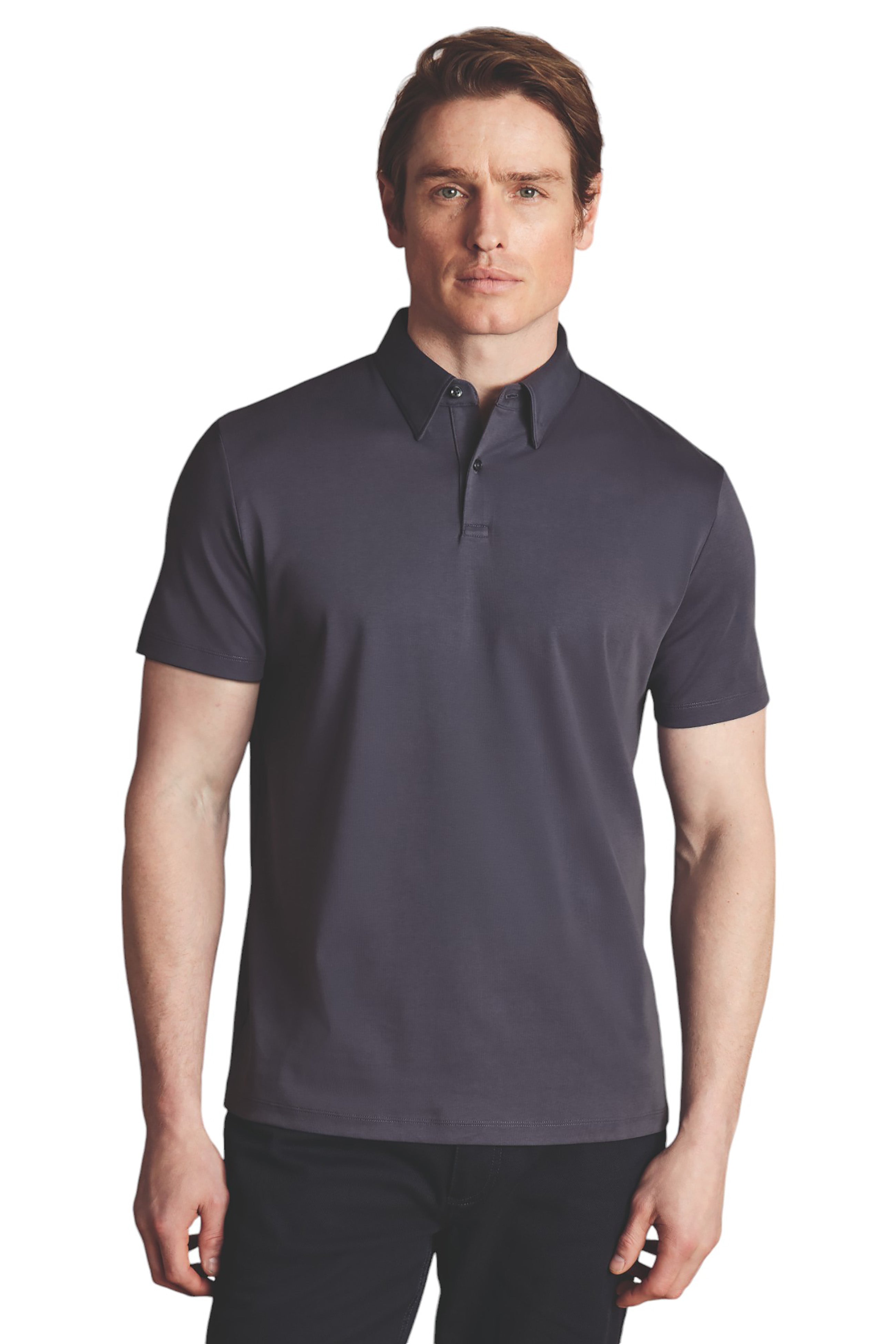 Мужская однотонная футболка-поло с коротким рукавом Charles Tyrwhitt, цвет dark mauve
Мужская однотонная футболка-поло с коротким рукавом Charles Tyrwhitt, цвет dark mauve