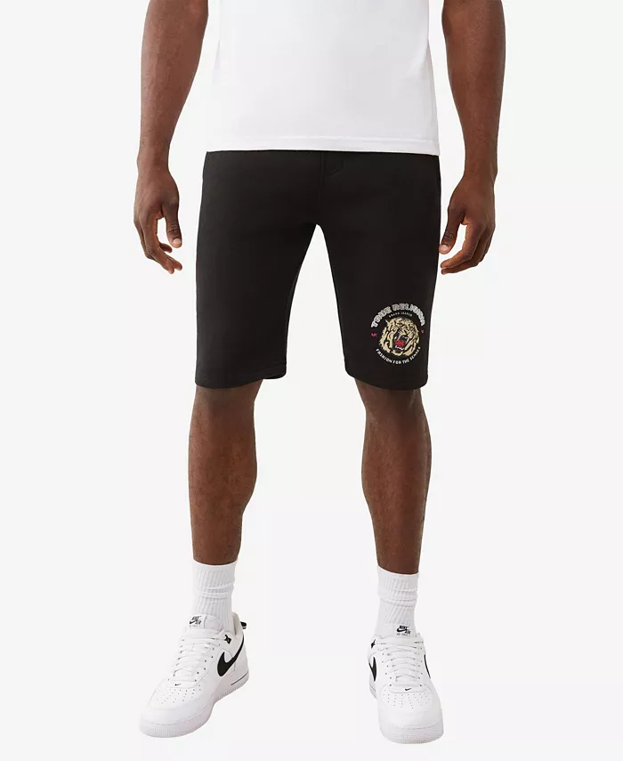 Мужские флисовые шорты Tiger Face True Religion, черный
Мужские флисовые шорты Tiger Face True Religion, черный