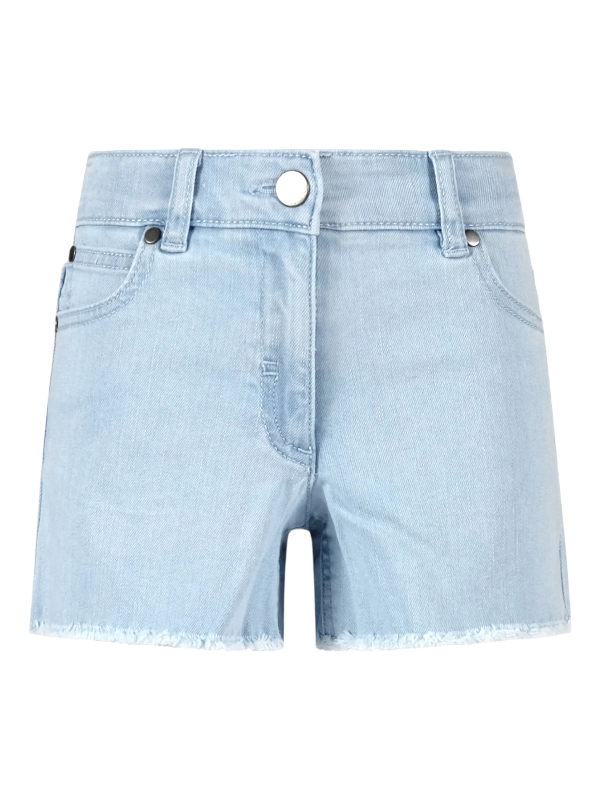 Джинсовые шорты с отделкой в технике кроше Stella Mccartney Kids, синий
Джинсовые шорты с отделкой в технике кроше Stella Mccartney Kids, синий