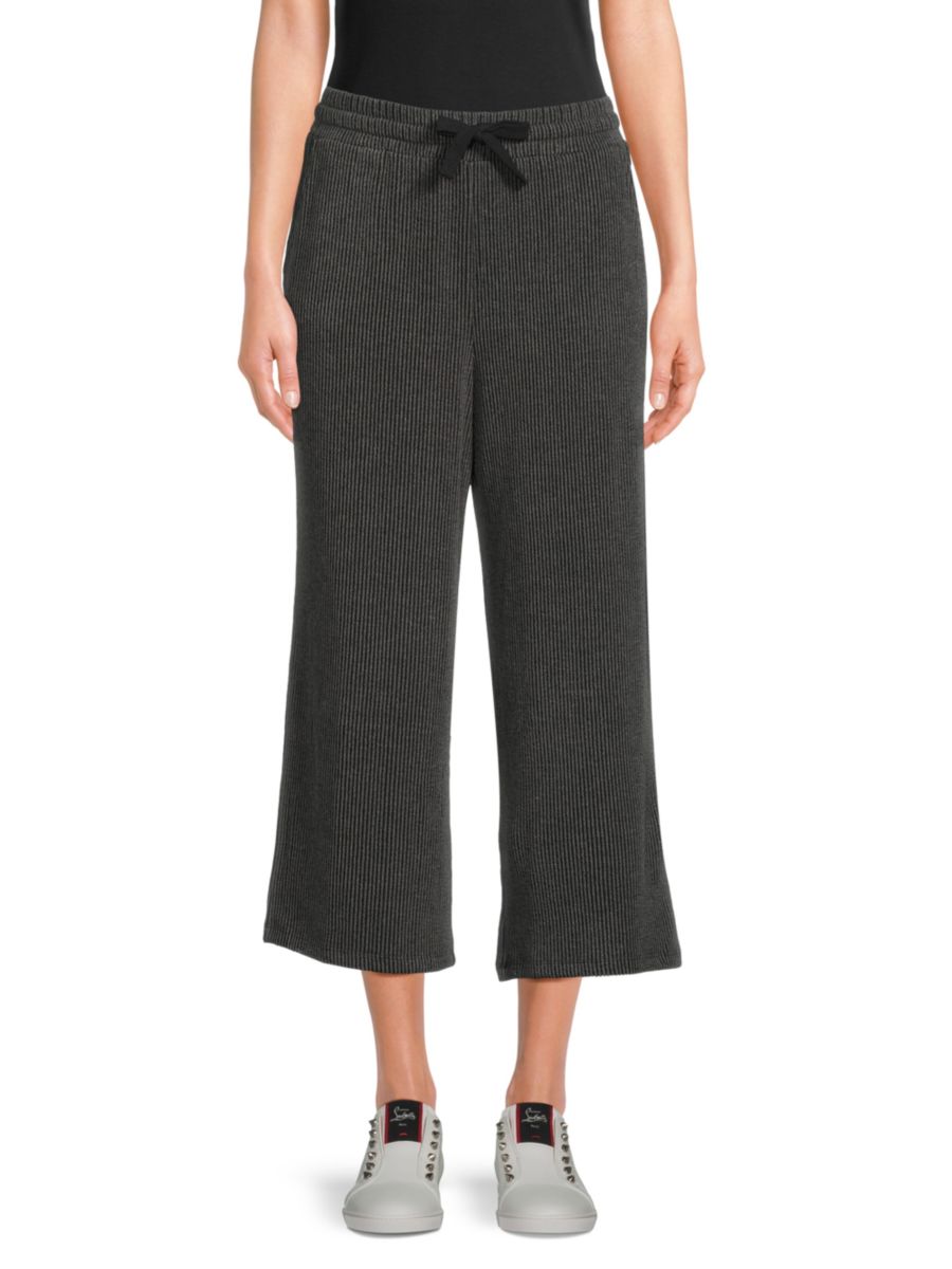 Укороченные брюки Ember со шнурком Bobeau, черный
Укороченные брюки Ember со шнурком Bobeau, черный