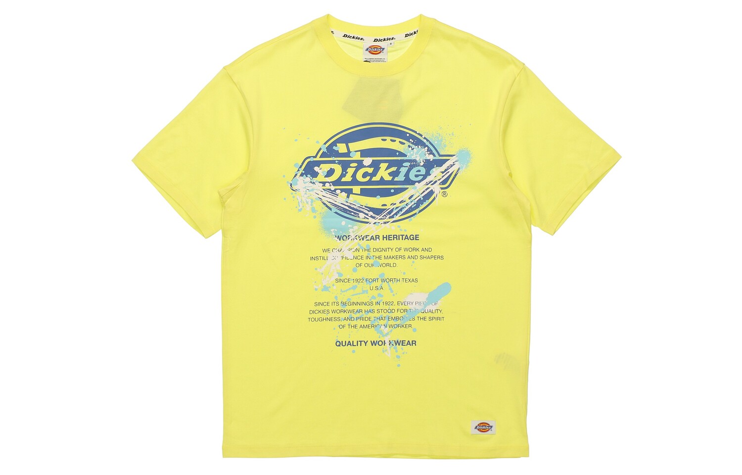 Футболка мужская светло-желтая Dickies, светло-желтый
Футболка мужская светло-желтая Dickies, светло-желтый