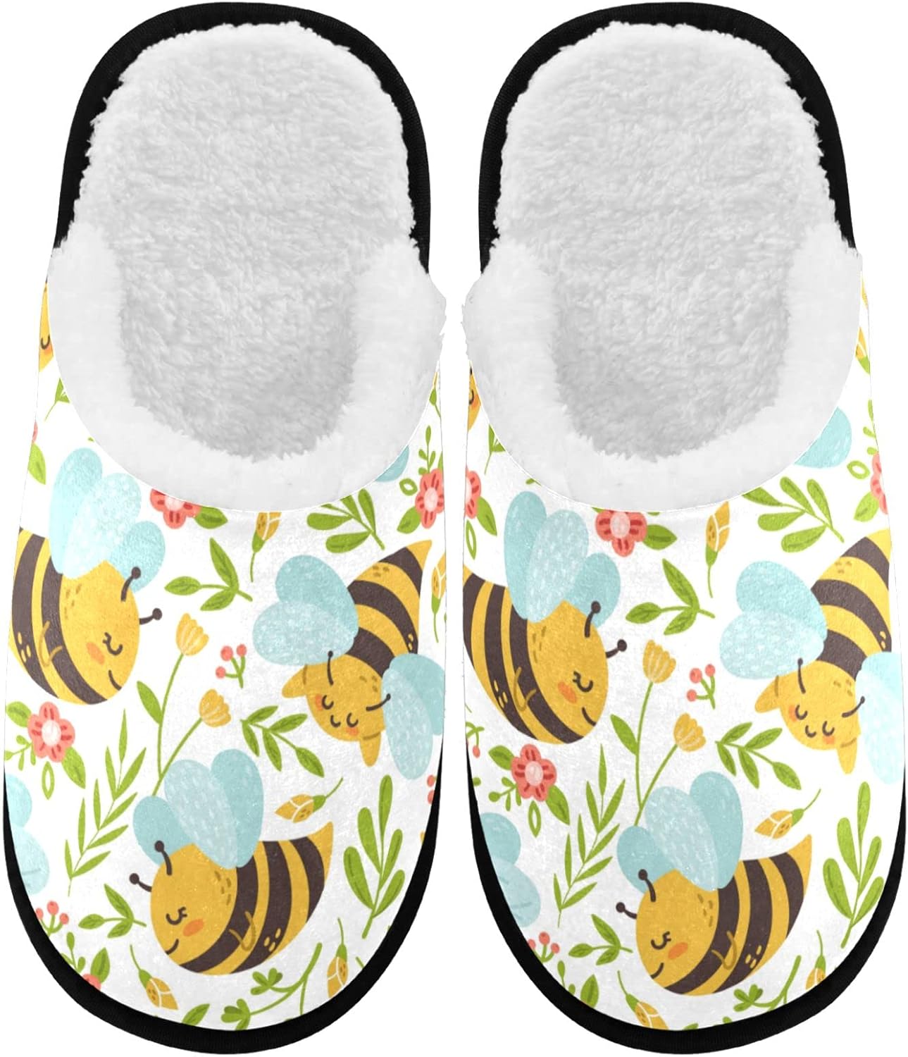 Тапочки visesunny для женщин и мужчин, зимние теплые домашние тапочки из хлопка с эффектом памяти, мягкие плюшевые флисовые домашние тапочки без шнурков для девочек, обувь для дома и улицы, Bumble Bee
Тапочки visesunny для женщин и мужчин, зимние теплые домашние тапочки из хлопка с эффектом памяти, мягкие плюшевые флисовые домашние тапочки без шнурков для девочек, обувь для дома и улицы, Bumble Bee