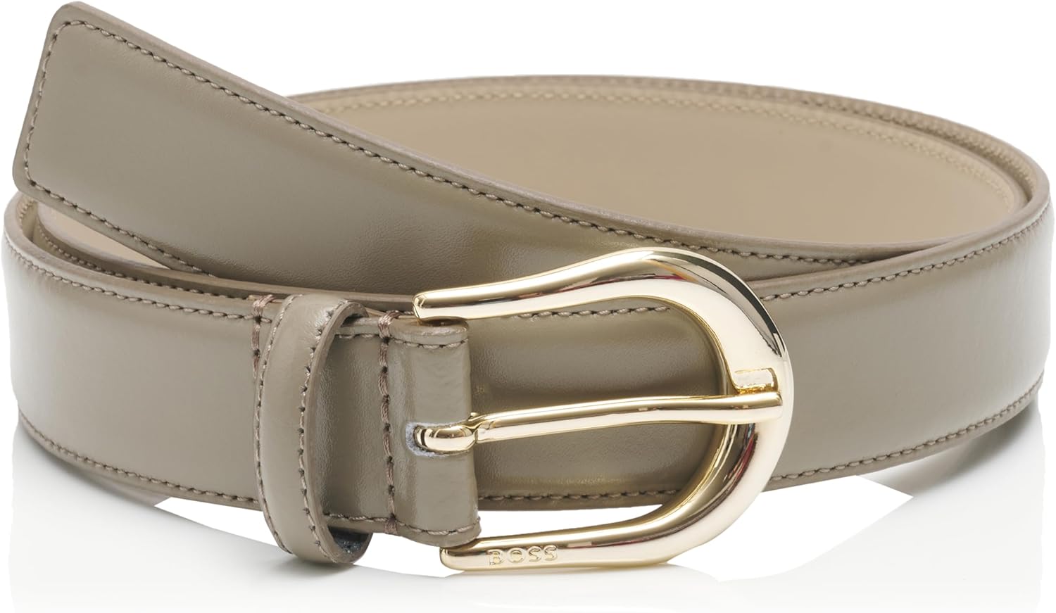 BOSS Women's Leather Check, Dark Beige
BOSS Women's Leather Check, Dark Beige