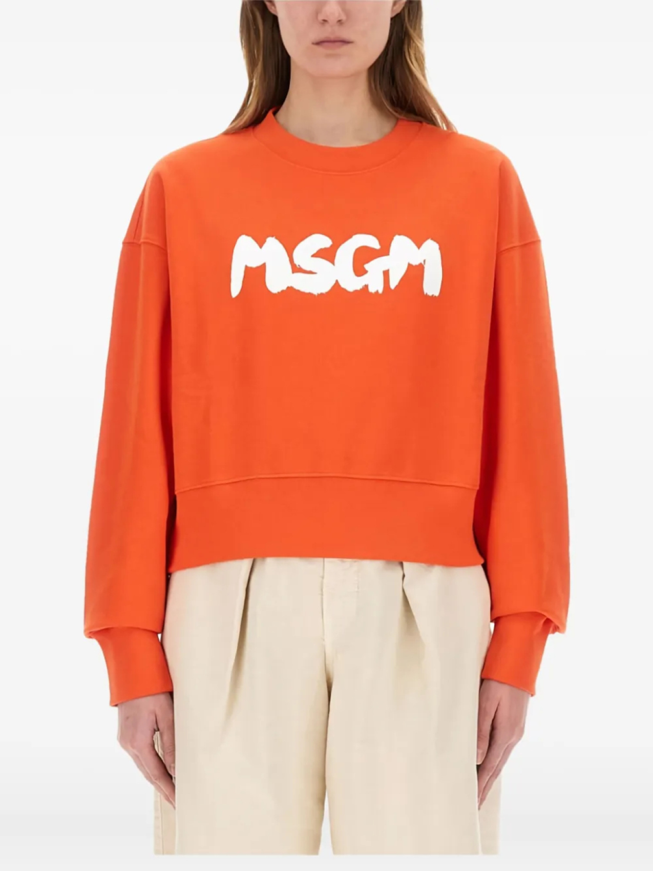 Толстовка с логотипом MSGM, оранжевый
Толстовка с логотипом MSGM, оранжевый