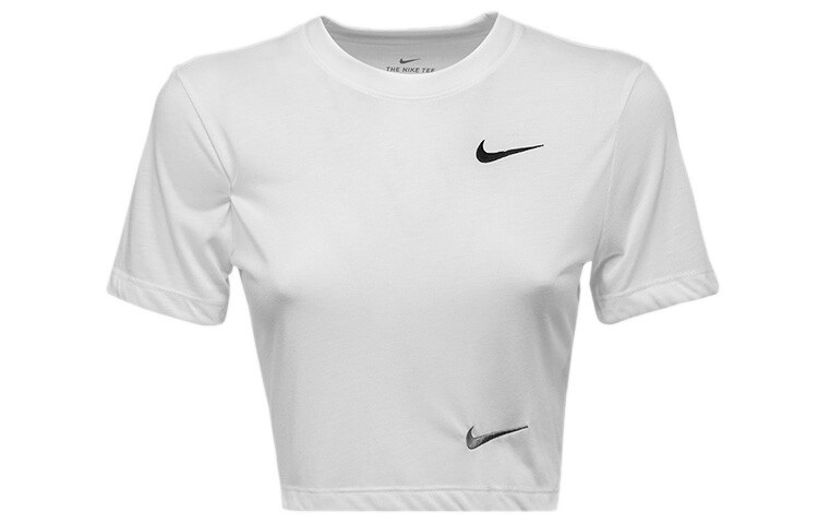 Укороченный топ женский белый Nike
Укороченный топ женский белый Nike