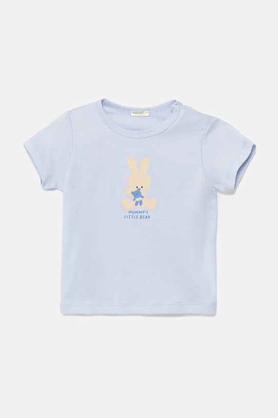 Хлопковая футболка для малышей United Colors Of Benetton, синий
Хлопковая футболка для малышей United Colors Of Benetton, синий