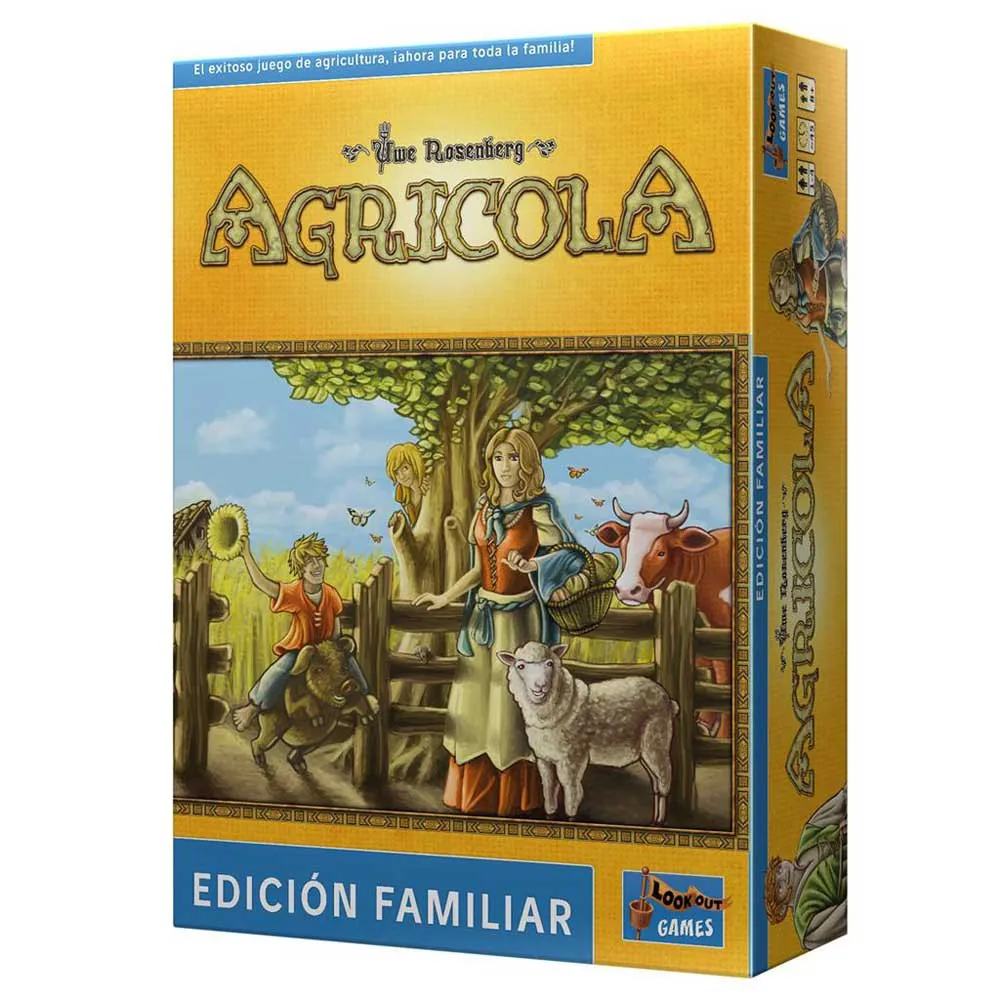 Настольная игра Asmodee Agricola Familiar Edition (на испанском языке), мультиколор
Настольная игра Asmodee Agricola Familiar Edition (на испанском языке), мультиколор