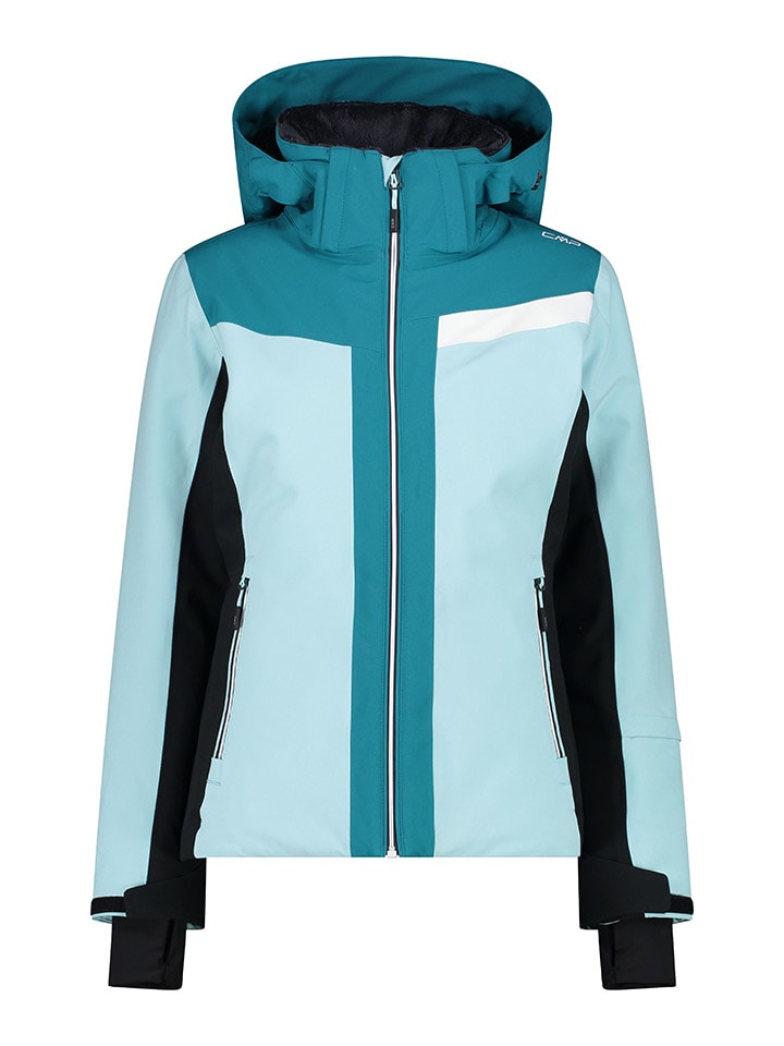 Куртка для лыж/сноуборда бирюзового цвета CMP
Куртка для лыж/сноуборда бирюзового цвета CMP