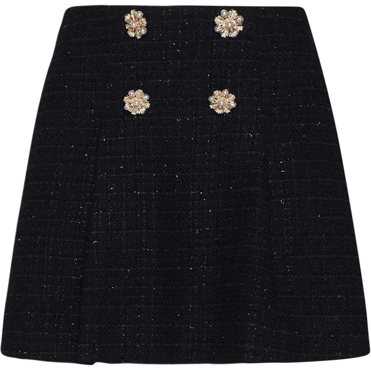 Self-Portrait Повседневная короткая юбка женская черная
Self-Portrait Повседневная короткая юбка женская черная