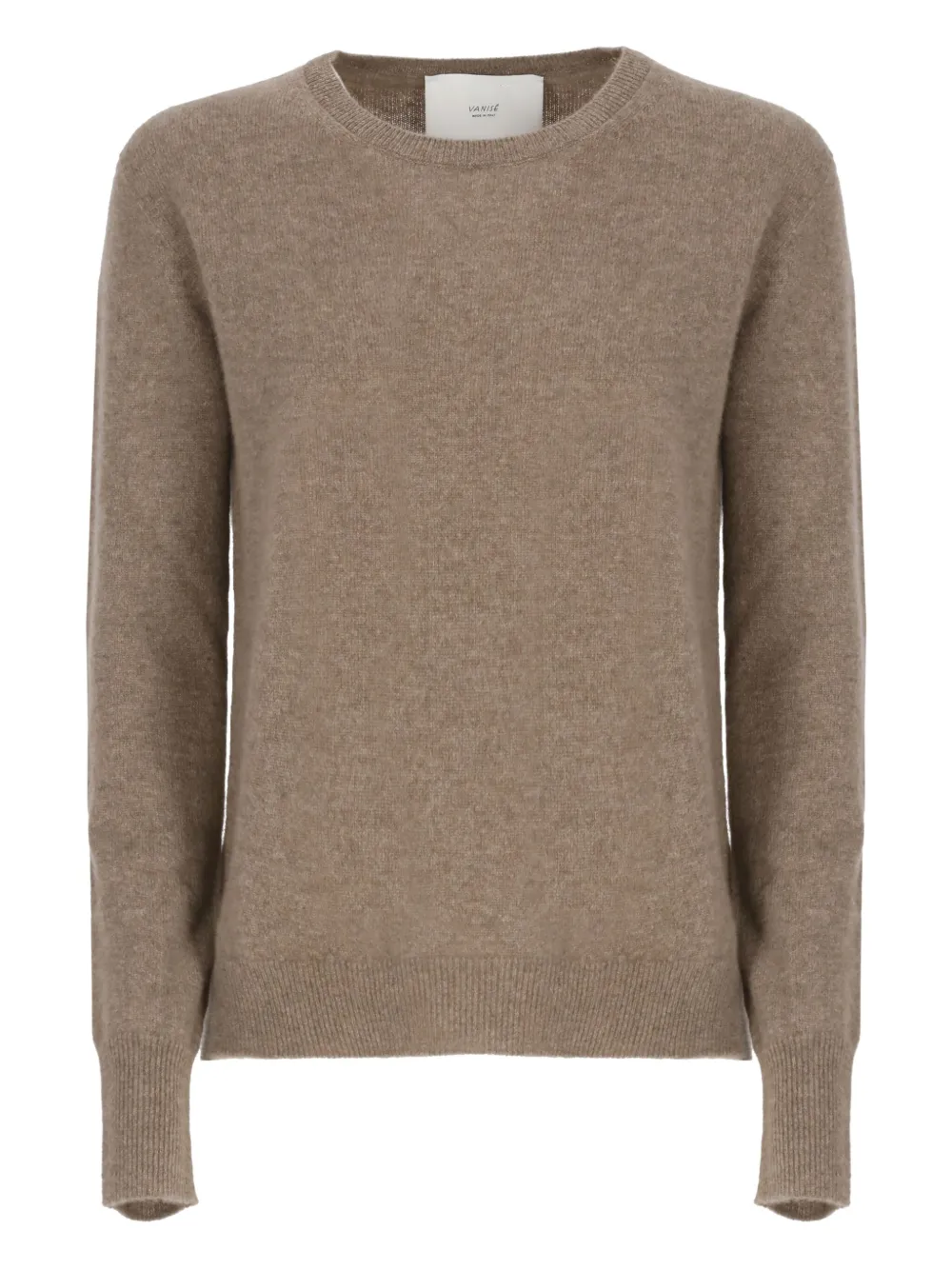 Кашемировый свитер с круглым вырезом Vanisè, коричневый
Кашемировый свитер с круглым вырезом Vanisè, коричневый