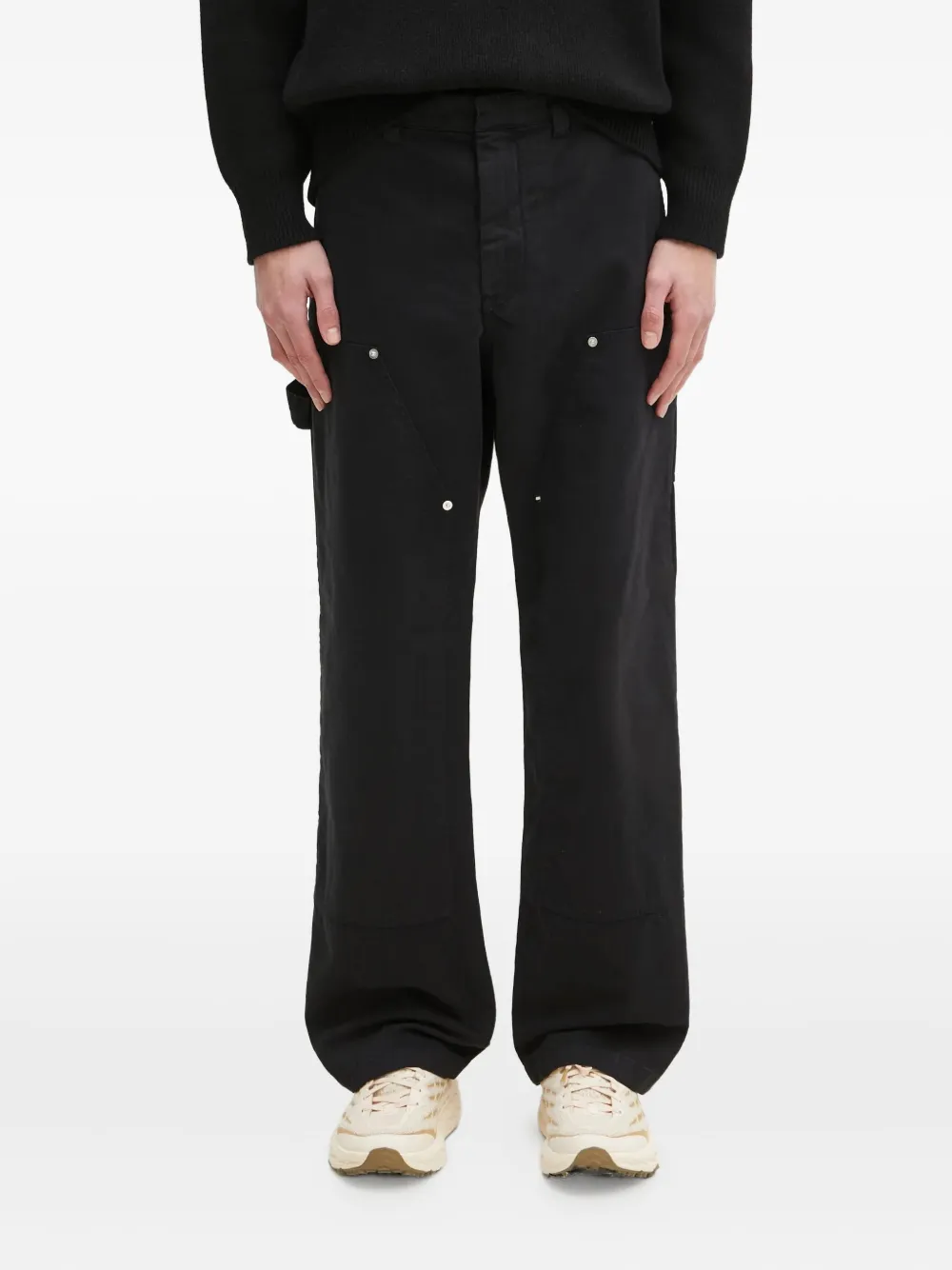 Прямые брюки с заклёпками Wood Wood, черный
Прямые брюки с заклёпками Wood Wood, черный