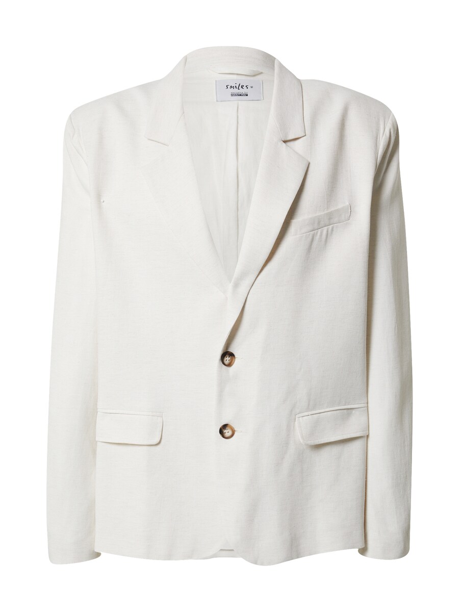 Пиджак от костюма обычного кроя Smiles Leon, белый
Пиджак от костюма обычного кроя Smiles Leon, белый