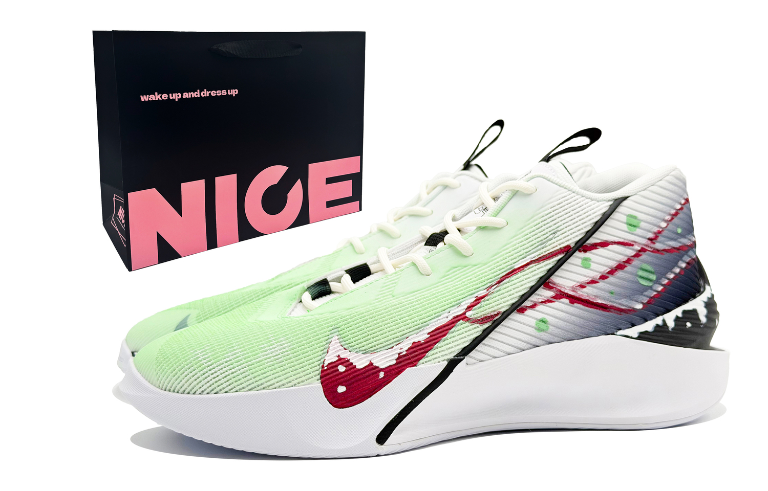 Nike Баскетбольные кроссовки G.T. Jump Academy мужские высокие White/Red/Green
Nike Баскетбольные кроссовки G.T. Jump Academy мужские высокие White/Red/Green