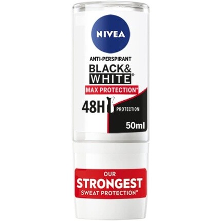 NIVEA Black & White Max Protection Дезодорант для женщин 50 мл
NIVEA Black & White Max Protection Дезодорант для женщин 50 мл