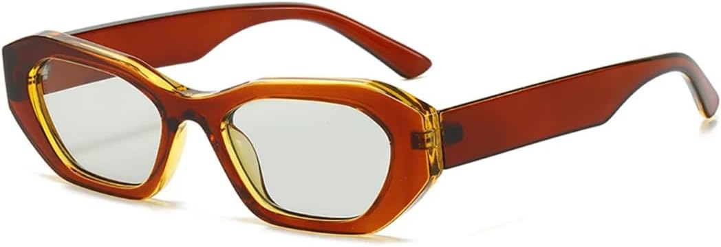 Модные солнцезащитные очки неправильной формы «кошачий глаз» для женщин, защита от УФ-излучения UV400, ретро, мужские, в стиле панк, градиентные UATXTAU, Brown Light Gray
Модные солнцезащитные очки неправильной формы «кошачий глаз» для женщин, защита от УФ-излучения UV400, ретро, мужские, в стиле панк, градиентные UATXTAU, Brown Light Gray