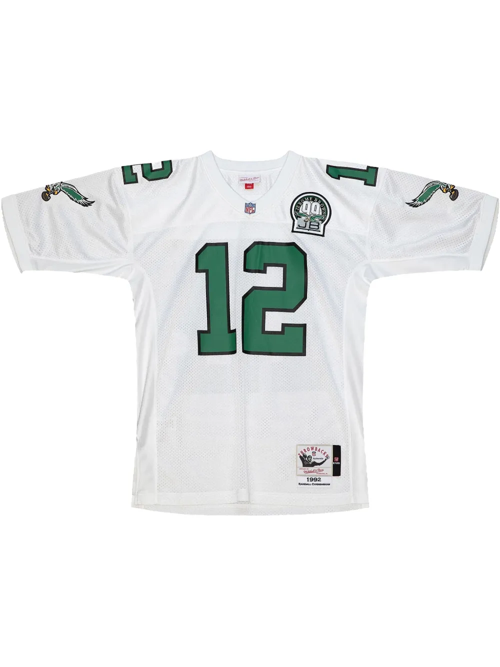 Топ Philadelphia Eagles 1992/93 Randall Cunningham Mitchell & Ness, белый 
Топ Philadelphia Eagles 1992/93 Randall Cunningham Mitchell & Ness, белый