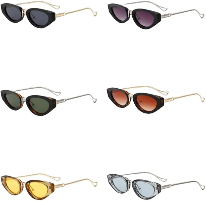 Ретро маленькие солнцезащитные очки «кошачий глаз» для женщин, модные градиентные очки, защита от УФ-излучения UV400, желтые очки для мужчин TKKTLLT, Black Grey
Ретро маленькие солнцезащитные очки «кошачий глаз» для женщин, модные градиентные очки, защита от УФ-излучения UV400, желтые очки для мужчин TKKTLLT, Black Grey
