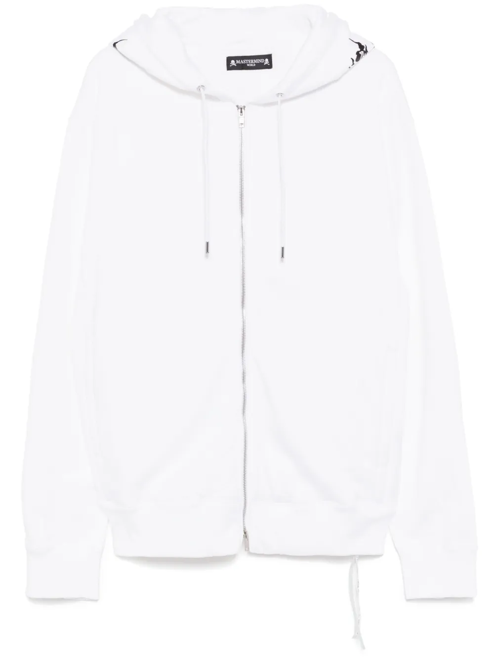 Худи на молнии с логотипом Mastermind World, белый
Худи на молнии с логотипом Mastermind World, белый