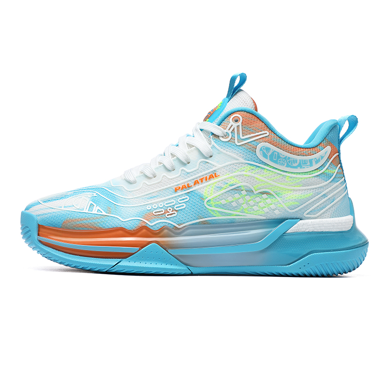 PALATIAL Баскетбольные кроссовки Aurora мужские высокие, цвет: черный, зеленый/белый, цвет: голубой/черный, розово-красный/светло-зеленый
PALATIAL Баскетбольные кроссовки Aurora мужские высокие, цвет: черный, зеленый/белый, цвет: голубой/черный, розово-красный/светло-зеленый