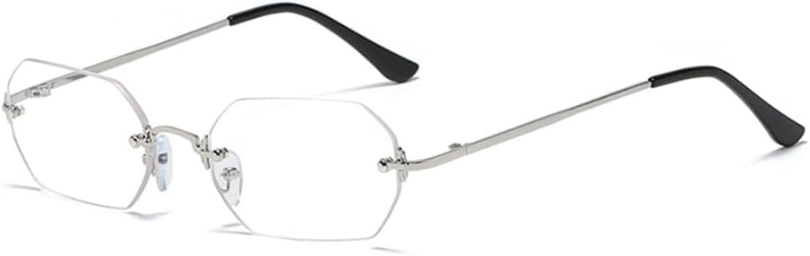 Солнцезащитные очки в стиле панк, прямоугольные, без оправы, мужские, восьмиугольные, в маленькой металлической оправе, женские, без оправы, защита от УФ-излучения UV400 generic, Silver With Clear
Солнцезащитные очки в стиле панк, прямоугольные, без оправы, мужские, восьмиугольные, в маленькой металлической оправе, женские, без оправы, защита от УФ-излучения UV400 generic, Silver With Clear