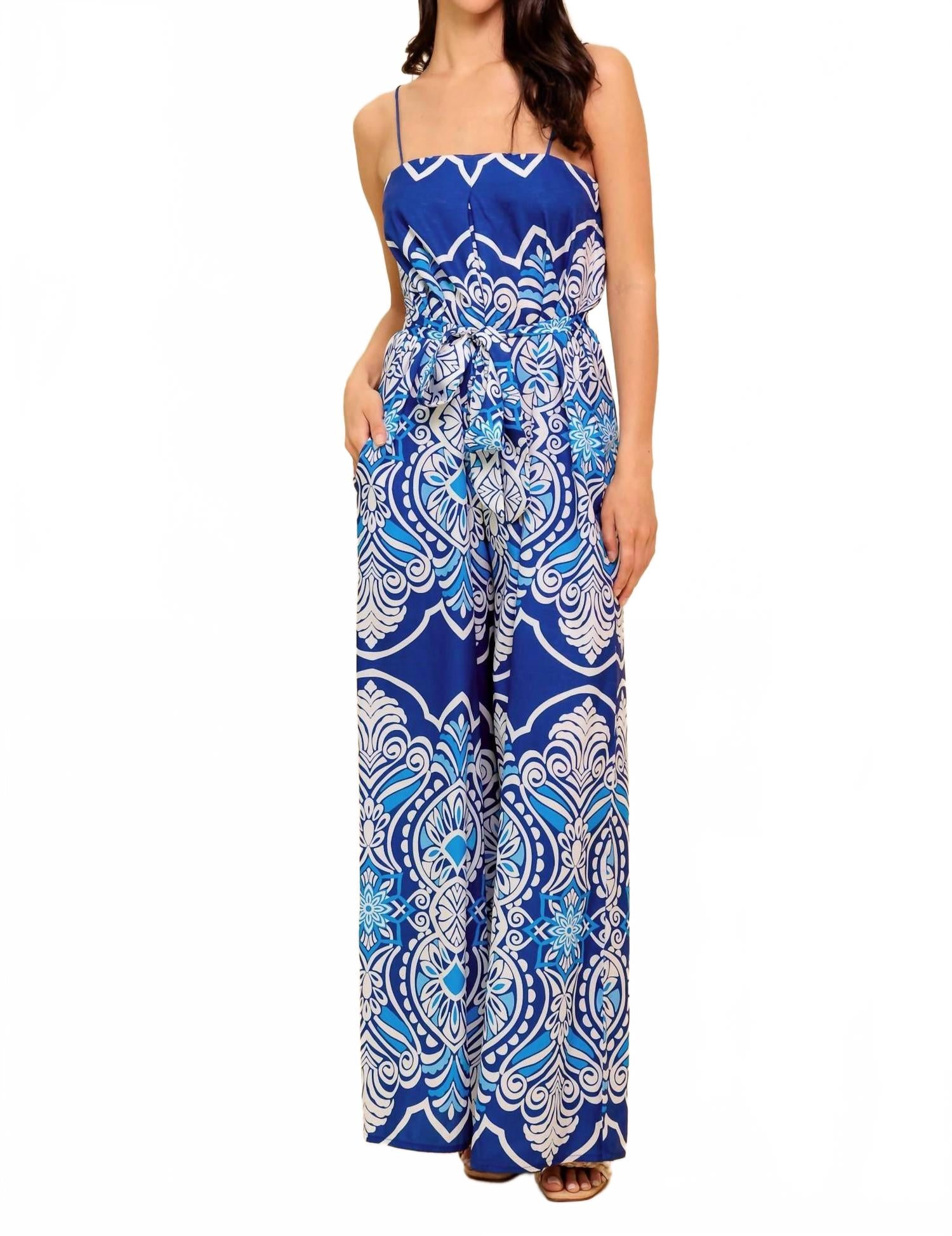 Ларисса Блюз комбинезон в королевском синем FLYING TOMATO
Ларисса Блюз комбинезон в королевском синем FLYING TOMATO