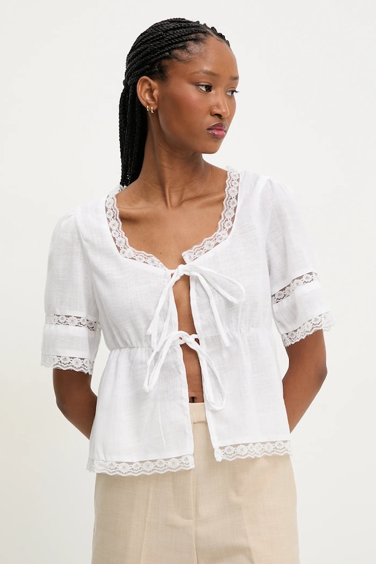 Хлопковая блузка Answear.Lab, белый
Хлопковая блузка Answear.Lab, белый