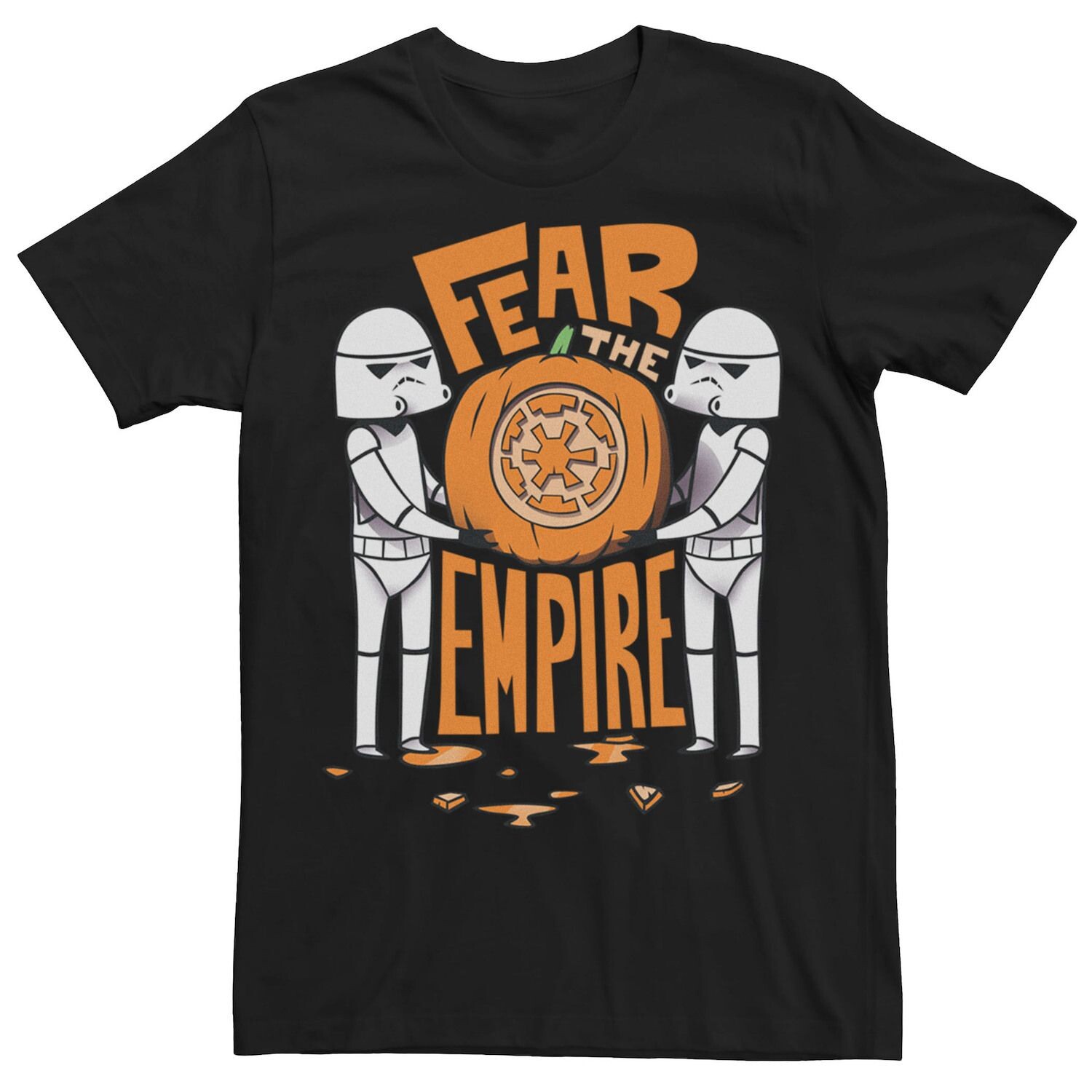 Мужская футболка Trooper Fear The Empire с плакатом Jack-O-Lantern Star Wars
Мужская футболка Trooper Fear The Empire с плакатом Jack-O-Lantern Star Wars