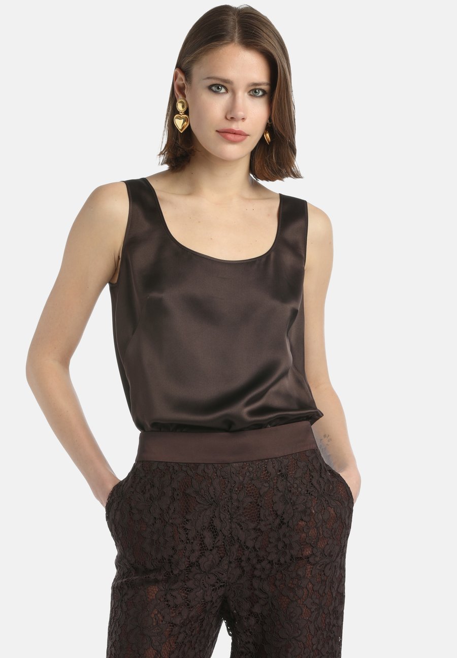 Блуза Luisa Spagnoli LOGGE, Gianduia/Brown
Блуза Luisa Spagnoli LOGGE, Gianduia/Brown