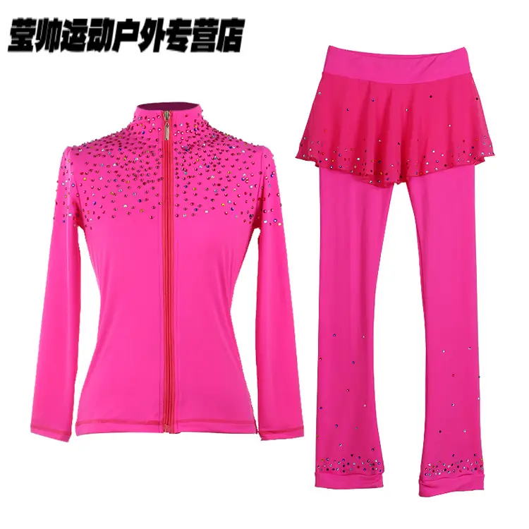 HEAD Тренировочный костюм для фигурного катания для девочек, детский комплект для катания с утеплённой флисом кофтой и юбкой, набор в розово-красном цвете с 9 элементами защиты бёдер, размер M
HEAD Тренировочный костюм для фигурного катания для девочек, детский комплект для катания с утеплённой флисом кофтой и юбкой, набор в розово-красном цвете с 9 элементами защиты бёдер, размер M