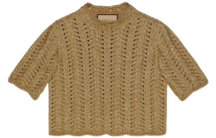 Топ укороченный Gucci женский, коричневый
Топ укороченный Gucci женский, коричневый