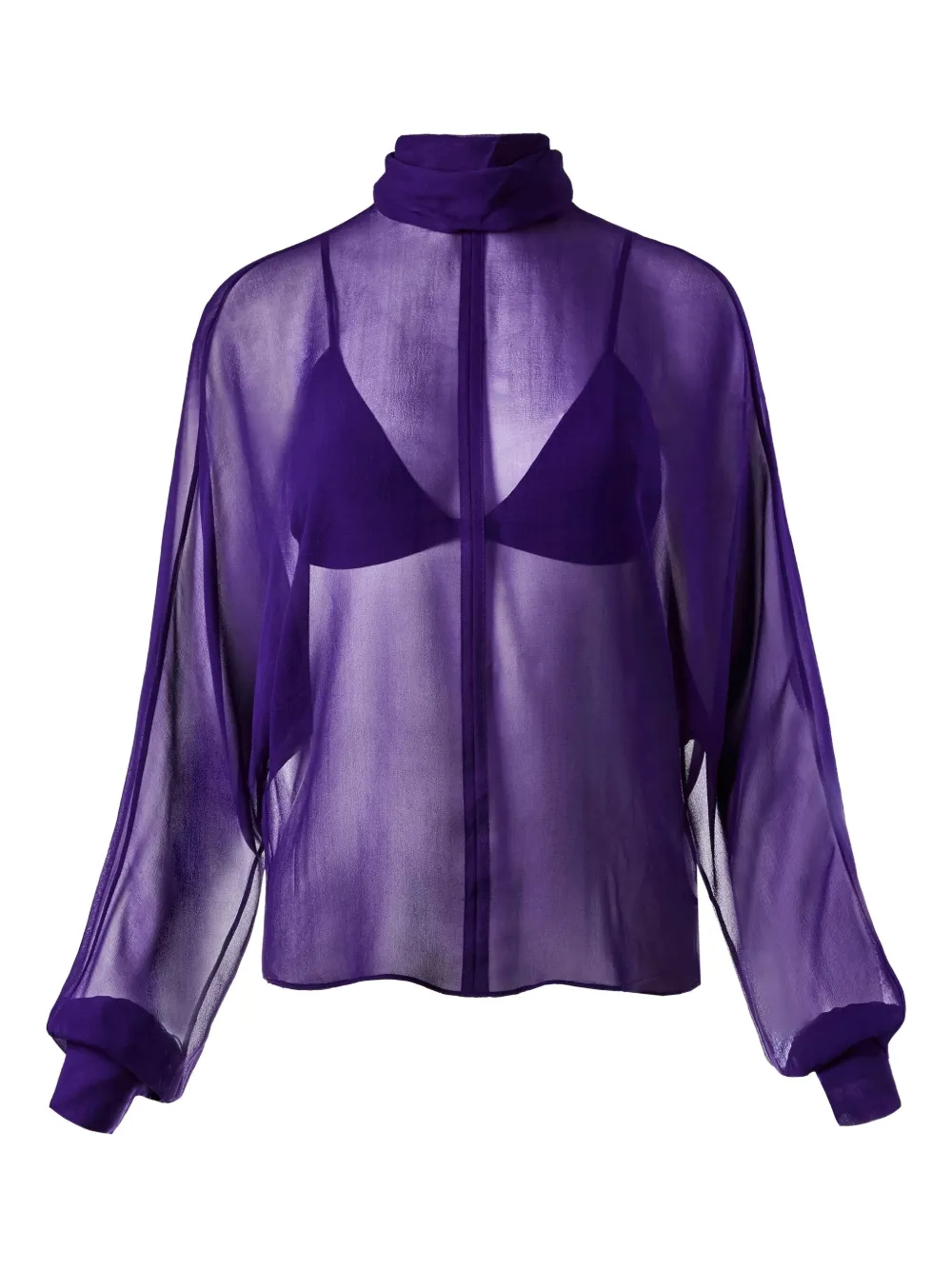 Блузка с высоким воротом Alejandra Alonso Rojas, синий
Блузка с высоким воротом Alejandra Alonso Rojas, синий