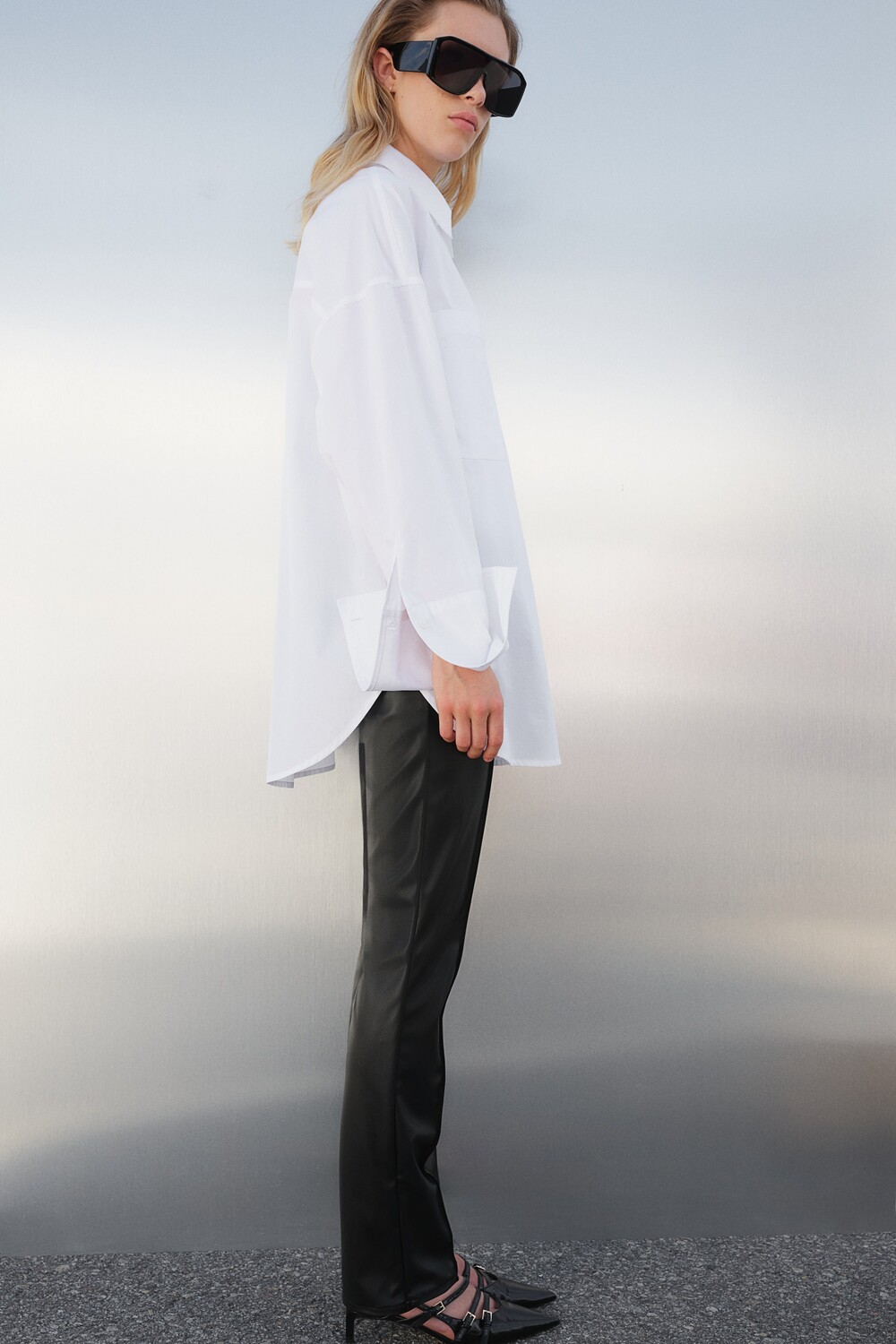 Леггинсы с покрытием H&M, черный
Леггинсы с покрытием H&M, черный