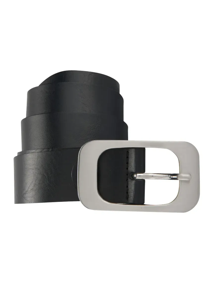 Кожаный ремень BERND GÖTZ с элегантной поверхностью и плоской застежкой, черный
Кожаный ремень BERND GÖTZ с элегантной поверхностью и плоской застежкой, черный
