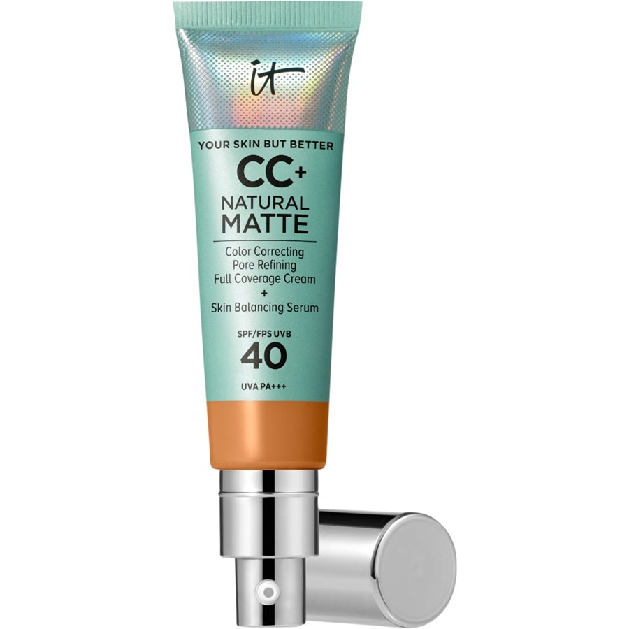 Тональная основа it Cosmetics Your Skin But Better CC+ Cream Natural Matte SPF 40, Rich / 32 ml
Тональная основа it Cosmetics Your Skin But Better CC+ Cream Natural Matte SPF 40, Rich / 32 ml