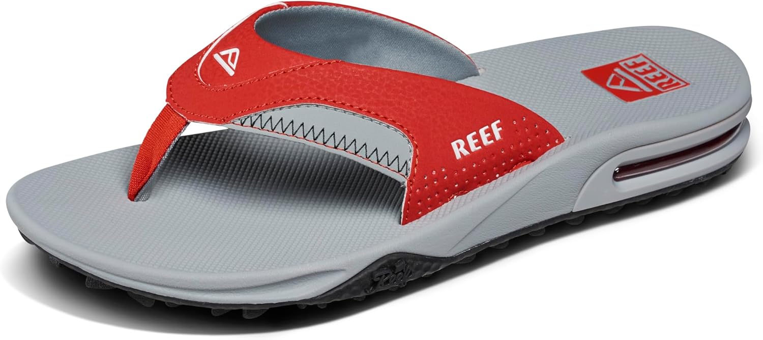 Мужские вьетнамки REEF Fanning с открывалкой для бутылок, красный/серый
Мужские вьетнамки REEF Fanning с открывалкой для бутылок, красный/серый