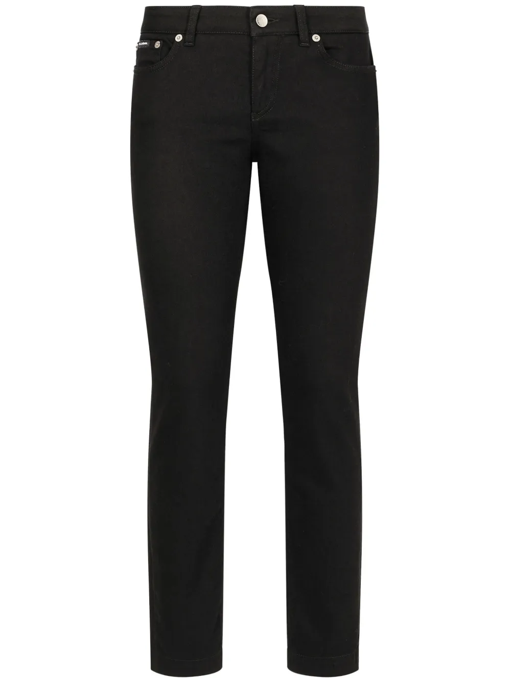 Джинсы скинни с заниженной талией DOLCE & GABBANA, черный
Джинсы скинни с заниженной талией DOLCE & GABBANA, черный