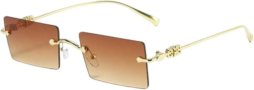 Солнцезащитные очки LVTFCO с красными линзами, без оправы, мужские, в стиле ретро, желтые, прямоугольные, маленькие, женские, зеленые, металлические, Mty173 Brown
Солнцезащитные очки LVTFCO с красными линзами, без оправы, мужские, в стиле ретро, желтые, прямоугольные, маленькие, женские, зеленые, металлические, Mty173 Brown