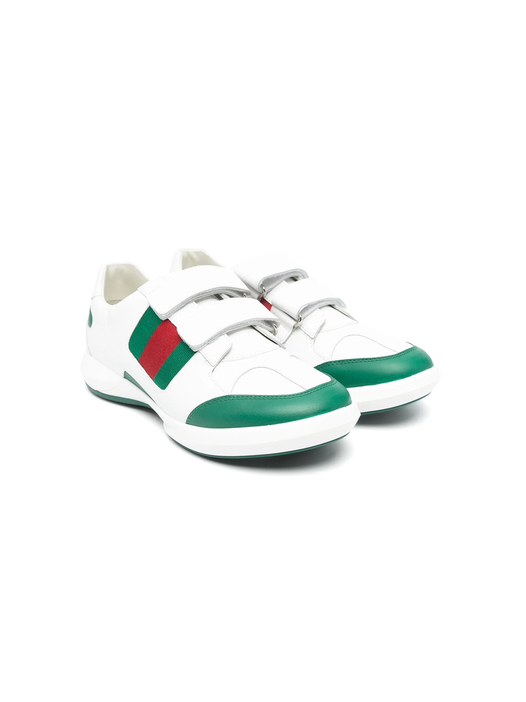 Кроссовки с отделкой Web Gucci Kids, белый
Кроссовки с отделкой Web Gucci Kids, белый