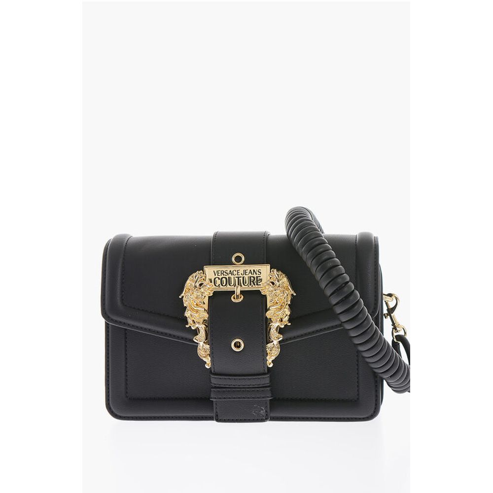 Сумка JEANS COUTURE из искусственной кожи с золотым узором Maxi Versace, черный
Сумка JEANS COUTURE из искусственной кожи с золотым узором Maxi Versace, черный